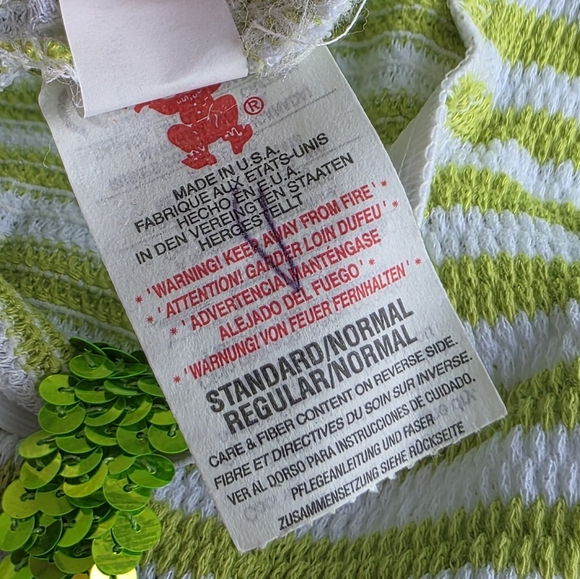 Rubie's Green Harem Belly Dancer Costume Size Medium - Picture 7 of 16